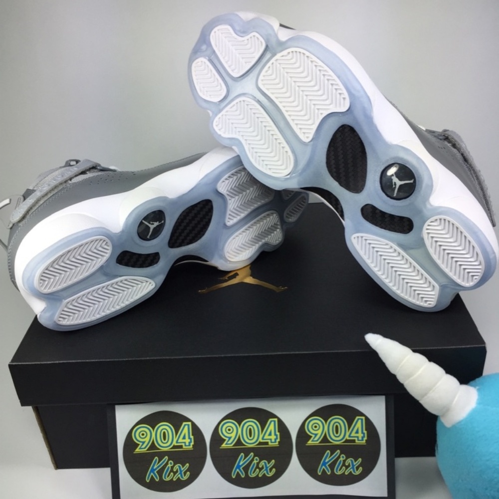 **SOLD!** Air Jordan 6 Rings, Cool Grey, Sz 9 - Picture 6 of 7